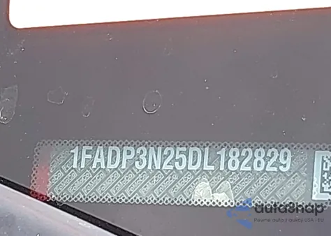 2013 Ford Focus Titanium from USA, damaged, VIN 1FADP3N25DL182829